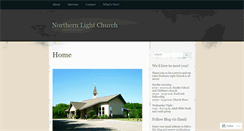 Desktop Screenshot of northernlightchurch.net