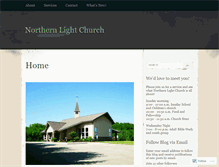 Tablet Screenshot of northernlightchurch.net